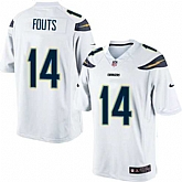 Nike Men & Women & Youth Chargers #14 Dan Fouts White Team Color Game Jersey,baseball caps,new era cap wholesale,wholesale hats